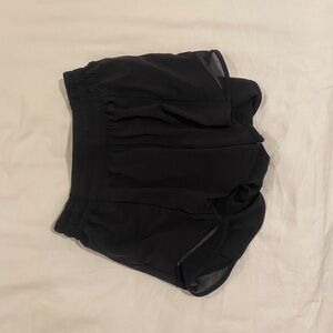 Lululemon black Hotty hot size 4